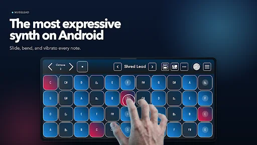 I-download ang MuseLead Synthesizer: MPE MIDI Controller sa Android - Screenshot 1