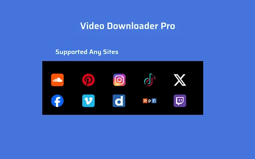 Video Downloader Pro: Pinakamabilis na Video Downloader para sa Lahat - Screenshot 1
