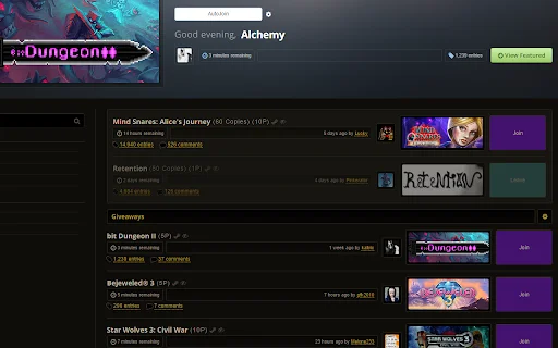 I-download ang AutoJoin for SteamGifts – Mas Mabilis na Giveaways - Screenshot 3