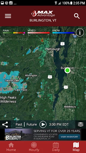 I-download ang WCAX WEATHER App – Tumpak na Panahon sa Android - Screenshot 4