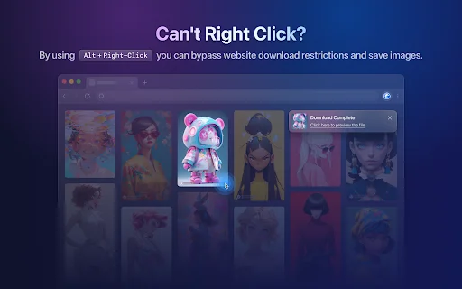 I-download ang Eagle para sa Chrome – Pinakamahusay na Image Saver - Screenshot 4