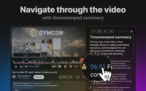 Eightify: AI YouTube Summarizer – Kumuha ng Summary sa 5 Segundo - Screenshot 3