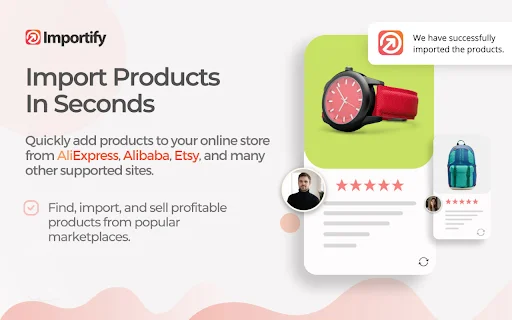 Importify: Pinakamahusay na Dropshipping App para sa Iyong Online Store - Screenshot 2