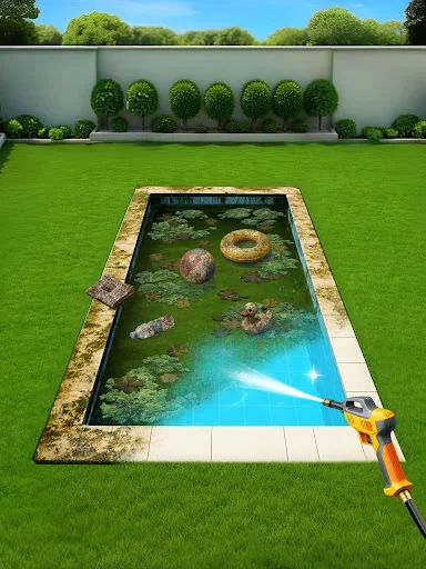 I-download ang Lawn Care ASMR Cleaning – Nakaka-relax na Laro - Screenshot 14