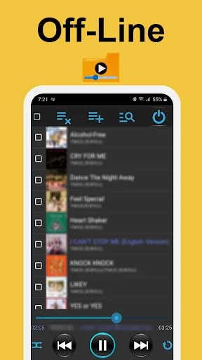 Music Player: Folder Music+ APK – I-download ang Music Player - Screenshot 2
