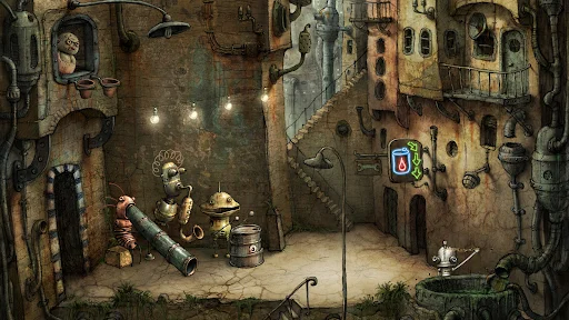 I-download ang Machinarium APK – Robot City Adventure Para sa Android - Screenshot 1