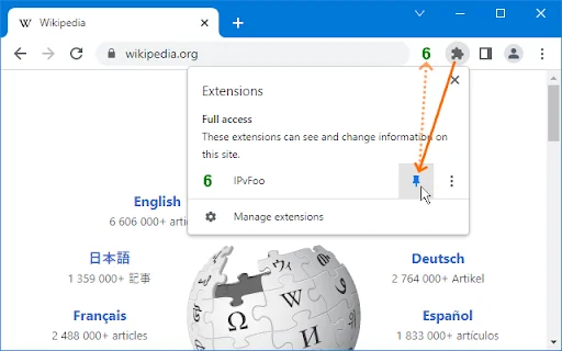 I-download ang IPvFoo: Subaybayan ang IPv6 at IP Address Ngayon - Screenshot 2